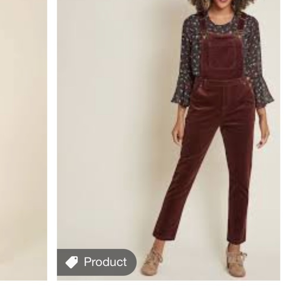 ModCloth Potluck Overalls- XL